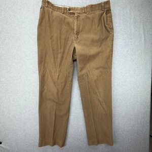 Lauren Ralph Lauren Mens Corduroy Pants Tan Brown Straight Leg 34x31 0477